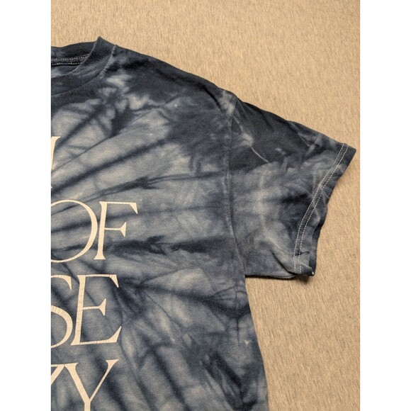 Casting Crowns Tie Dye Tour Medium T-Shirt "I'm One Of Those Crazy People" - Picture 5 of 11